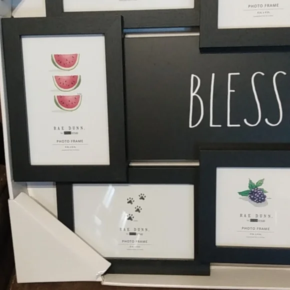 NEW Rae Dunn Blessed Collage Frame - Picture 6 of 8